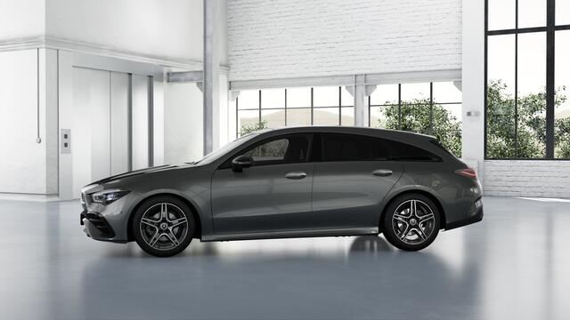 Mercedes-Benz CLA-KLASSE Shooting Brake 180 AMG Line LIMITED | Nightpakket | Parkeerpakket met achteruitrijcamera | KEYLESS GO | Dodehoekassistent | USB pakket plus | EASY PACK achterklep | MULTIBEAM LED | Verwarmde stoelen vooraan |