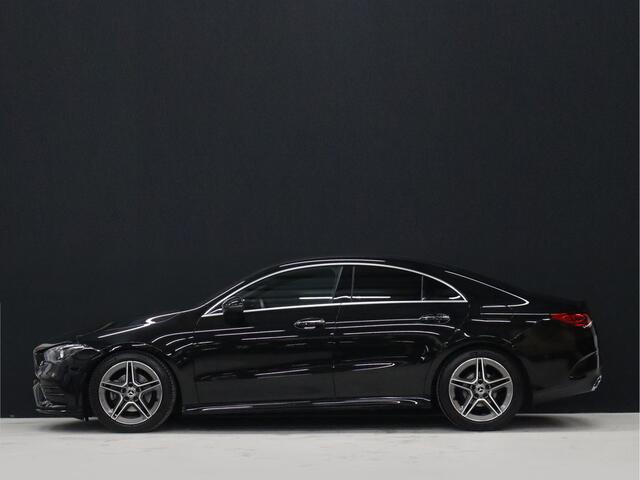 Mercedes-Benz CLA-KLASSE 180 Business Solution AMG [APPLE CARPLAY, CAMERA, CRUISE CONTROL,STOELVERWARMING, SFEERVERLICHTING, PDC 360, LED LAMPEN PEFORMANCE, HALF LEDER, FLIPPERS, NAVIGATIE, NIEUWSTAAT]