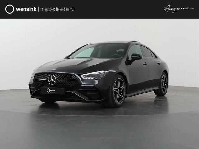 Mercedes-Benz CLA-KLASSE 180 Coupé Star Edition AMG Line | Panorama-schuifdak | Achteruitrijcamera | Dode hoek | Stoelverwarming | Sfeerverlichting
