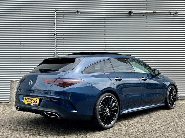 Mercedes-Benz CLA-KLASSE Shooting Brake 180 AMG | Panoramadak | Night | Sfeerverlichting | Achteruitrijcamera | Stoelverwarming | Dodehoekassistent | Apple & Android Carplay | Showmodel SALE