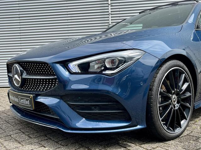 Mercedes-Benz CLA-KLASSE Shooting Brake 180 AMG | Panoramadak | Night | Sfeerverlichting | Achteruitrijcamera | Stoelverwarming | Dodehoekassistent | Apple & Android Carplay | Showmodel SALE
