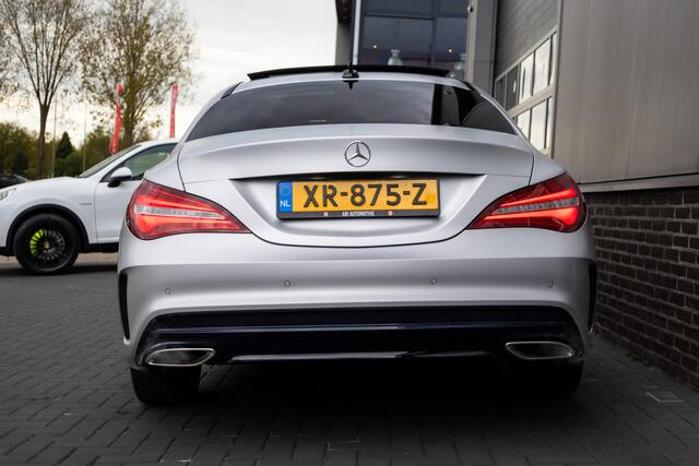 Mercedes-Benz CLA-KLASSE 180 123 pk Business Solution AMG Upgrade Edition / NL-Auto/ Pano-Dak/ Keyless/ Led-Xenon/ Sport-Stoelen/ Stoel.Verw/ Camera/ Park.sens/ 18'' LMV
