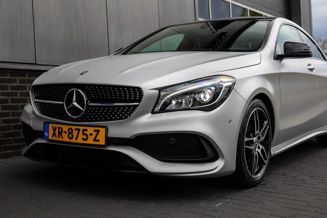 Mercedes-Benz CLA-KLASSE 180 123 pk Business Solution AMG Upgrade Edition / NL-Auto/ Pano-Dak/ Keyless/ Led-Xenon/ Sport-Stoelen/ Stoel.Verw/ Camera/ Park.sens/ 18'' LMV