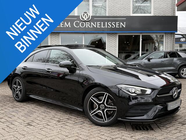Mercedes-Benz CLA-KLASSE 200 AMG Pano Sfeer Camera Keyless Carplay Navi Stoelverw