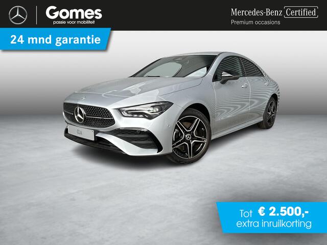 Mercedes-Benz CLA-KLASSE 250 e Star Edition AMG Line | Nightpakket | Apple CarPlay | Android Auto | Sfeerverlichting | Stoelverwarming | Achteruitrijcamera | Elektrisch inklapbare buitenspiegels | Showmodel