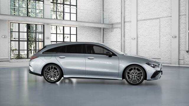 Mercedes-Benz CLA-KLASSE Shooting Brake 250 e Business Solution AMG | Trekhaak | AMG Line Plus pakket | Nightpakket | Parkeerpakket met 360°-camera | EASY PACK achterklep | Head-up display | Dodehoekassistent | Verwarmde stoelen vooraan |
