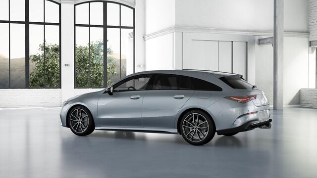 Mercedes-Benz CLA-KLASSE Shooting Brake 250 e Business Solution AMG | Trekhaak | AMG Line Plus pakket | Nightpakket | Parkeerpakket met 360°-camera | EASY PACK achterklep | Head-up display | Dodehoekassistent | Verwarmde stoelen vooraan |