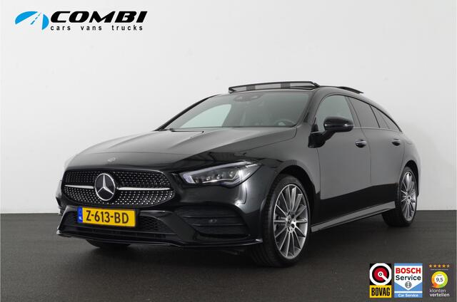 Mercedes-Benz CLA-KLASSE Shooting Brake 250 e AMG Line > 218pk/Pano.schuif/Matrix LED/Memory/AMG velgen/trekhaak...