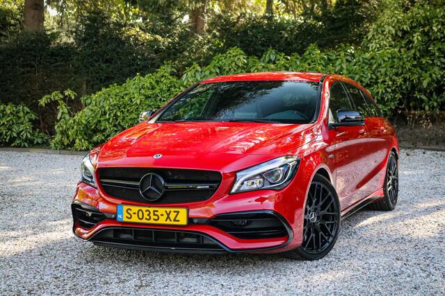 Mercedes-Benz CLA-KLASSE Shooting Brake AMG 45 4MATIC 381pk | Harman Kardon | AMG Performance-stoelen | Sportuitlaat | Dealer onderhouden