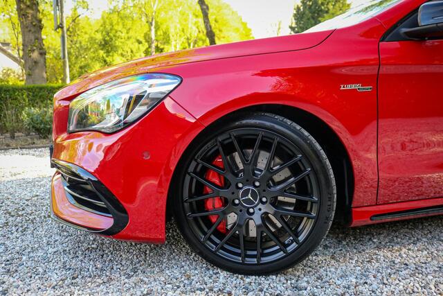 Mercedes-Benz CLA-KLASSE Shooting Brake AMG 45 4MATIC 381pk | Harman Kardon | AMG Performance-stoelen | Sportuitlaat | Dealer onderhouden