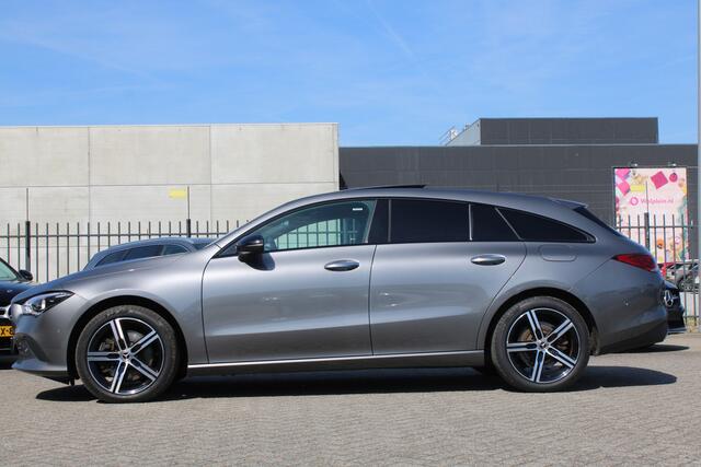 Mercedes-Benz CLA-KLASSE Shooting Brake 250e AUT8 Luxury Line NIGHT PAKKET PANORAMADAK LEDER SFEER CARPLAY KEY-LESS GO 18''