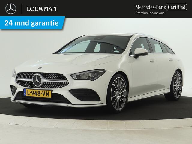 Mercedes-Benz CLA-KLASSE Shooting Brake 180 Business Solution AMG | Multispaaks velgen | Stoelverwarming | Sfeerverlichting | Navigatie | Inclusief 24 maanden MB Certified garantie voor Europa.