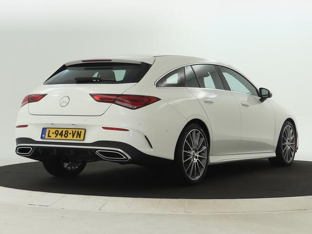 Mercedes-Benz CLA-KLASSE Shooting Brake 180 Business Solution AMG | Multispaaks velgen | Stoelverwarming | Sfeerverlichting | Navigatie | Inclusief 24 maanden MB Certified garantie voor Europa.