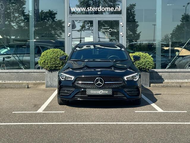 Mercedes-Benz CLA-KLASSE 250 e Business Solution AMG Limited l Panoramadak l Sfeerverlichting l MBUX l Distronic l Keyless Go l Burmester l Memory l Nightpakket l Airco l Camera l Stoelverwarming l Deelbare achterbank l Spiegel pakket l