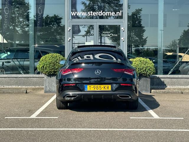 Mercedes-Benz CLA-KLASSE 250 e Business Solution AMG Limited l Panoramadak l Sfeerverlichting l MBUX l Distronic l Keyless Go l Burmester l Memory l Nightpakket l Airco l Camera l Stoelverwarming l Deelbare achterbank l Spiegel pakket l