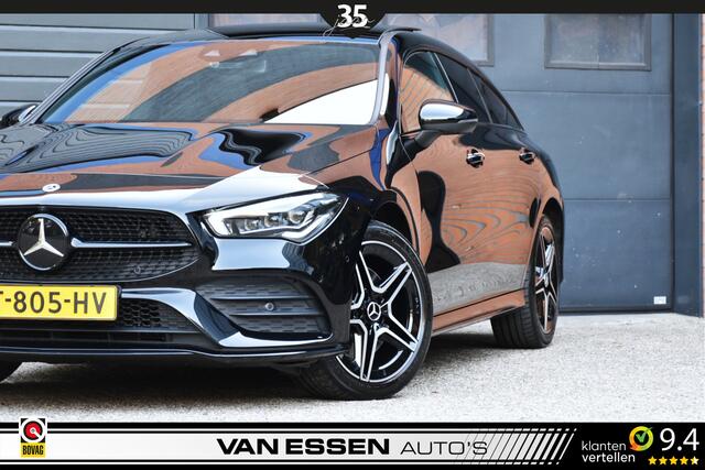 Mercedes-Benz CLA-KLASSE Shooting Brake 250 e AMG Pano-Dak 360-Camera ACC Sfeerlicht Elektrische Trekhaak Full Options!