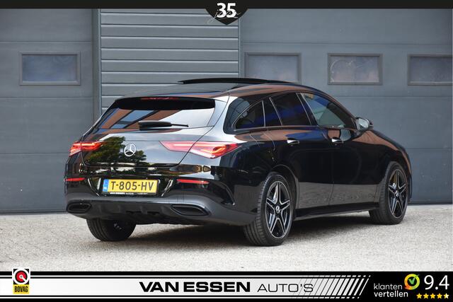Mercedes-Benz CLA-KLASSE Shooting Brake 250 e AMG Pano-Dak 360-Camera ACC Sfeerlicht Elektrische Trekhaak Full Options!