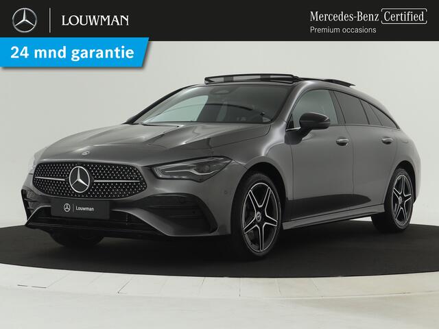 Mercedes-Benz CLA-KLASSE Shooting Brake 250 e Edition AMG Line LIMITED | Nightpakket | Trekhaak | KEYLESS GO-comfortpakket | EASY PACK achterklep | USB pakket plus | Dodehoekassistent | Antidiefstalpakket GUARD 360° Plus |