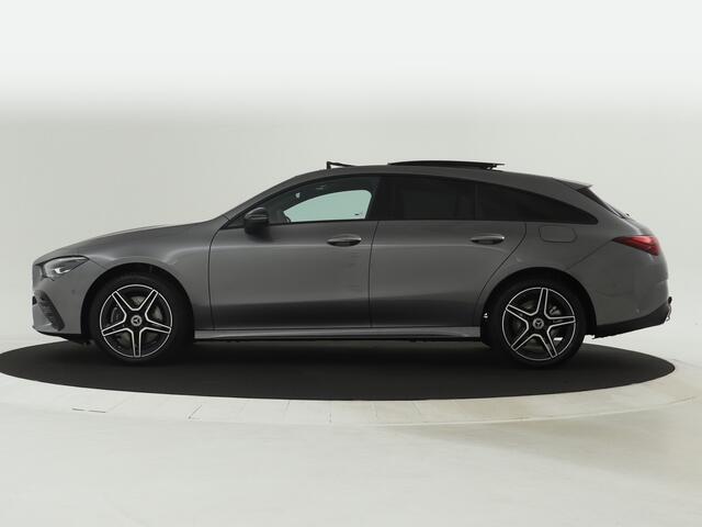 Mercedes-Benz CLA-KLASSE Shooting Brake 250 e Edition AMG Line LIMITED | Nightpakket | Trekhaak | KEYLESS GO-comfortpakket | EASY PACK achterklep | USB pakket plus | Dodehoekassistent | Antidiefstalpakket GUARD 360° Plus |