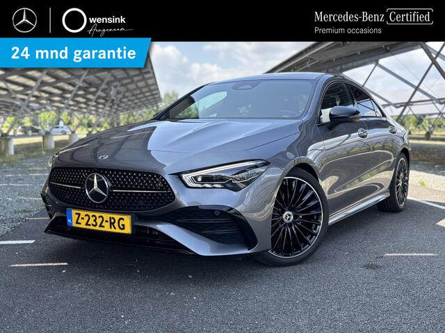 Mercedes-Benz CLA-KLASSE 180 Star Edition AMG Line | Panoramadak | Night | 19" AMG Velgen | Sfeerverlichting | Parkeercamera |