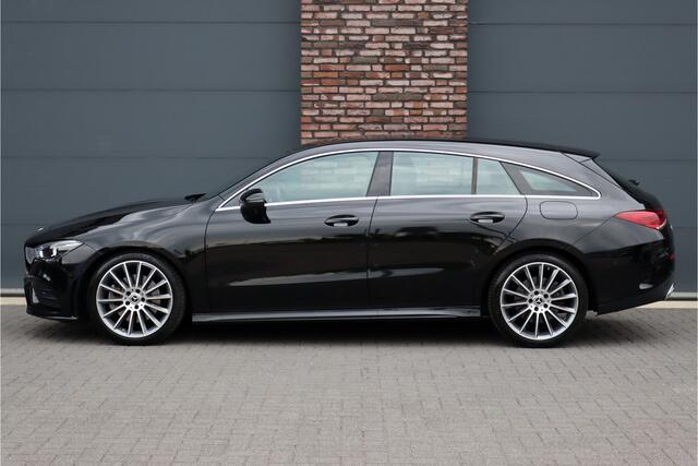 Mercedes-Benz CLA-KLASSE Shooting Brake 250 e AMG Line Aut8 | Camera | Sfeerverlichting | Stoelverwarming | Actieve Spoorassistent | High Perf. LED | Cruise Control |