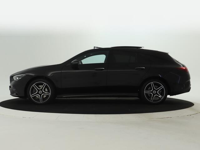 Mercedes-Benz CLA-KLASSE Shooting Brake 250 e Business Solution AMG | AMG- Line | Night Pakket | Trekhaak | Panorama Schuif-Kanteldak | Sfeerverlichting | Inclusief 24 maanden MB Certified garantie voor Europa.