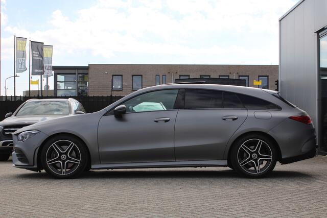 Mercedes-Benz CLA-KLASSE Shooting Brake 200 AUT7 <<MAGNO GREY>> AMG NIGHT PANORAMADAK SFEER KEY-LESS GO MEMORY CARPLAY TREKHAAK