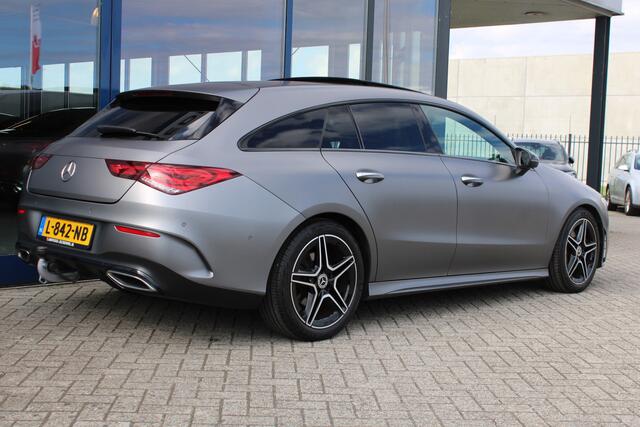 Mercedes-Benz CLA-KLASSE Shooting Brake 200 AUT7 <<MAGNO GREY>> AMG NIGHT PANORAMADAK SFEER KEY-LESS GO MEMORY CARPLAY TREKHAAK