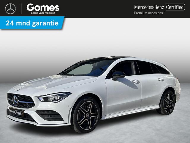 Mercedes-Benz CLA-KLASSE Shooting Brake 250 e AMG Line | Nightpakket | Panoramadak | Achteruitrijcamera | Stoelverwarming | Sfeerverlichting | Apple & Android Carplay