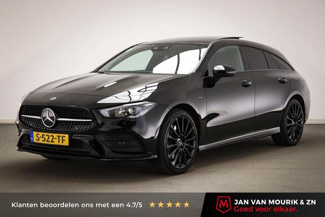 Mercedes-Benz CLA-KLASSE Shooting Brake 250 e AMG Premium Plus | PANORAMADAK | BURMESTER DAB | APPLE | TREKHAAK | 19"