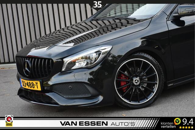 Mercedes-Benz CLA-KLASSE 180 AMG Night-Edition Automaat Pano Stoelverw. Navigatie Flippers Trekhaak NL-Auto!