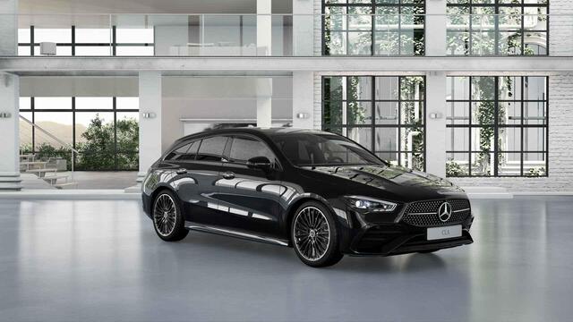 Mercedes-Benz CLA-KLASSE Shooting Brake 180 Business Solution AMG | AMG Line Plus | Nightpakket | Head-up display | 360° camera | Dodehoekassistent | 19 inch AMG Velgen |
