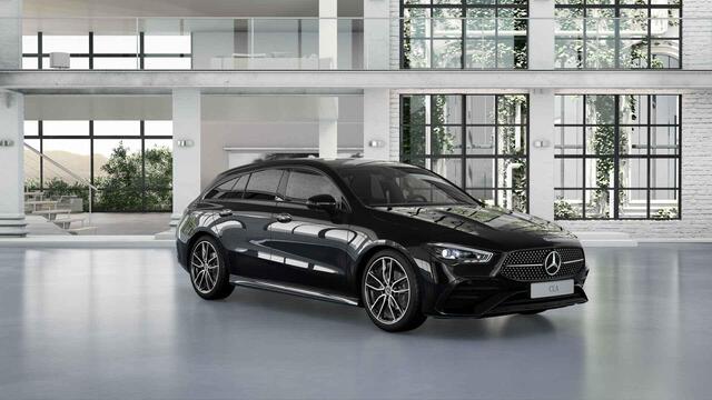 Mercedes-Benz CLA-KLASSE Shooting Brake 180 Business Solution AMG | AMG Line Plus | Nightpakket | Head-up display | 360° camera | Dodehoekassistent | 19 inch AMG Velgen |