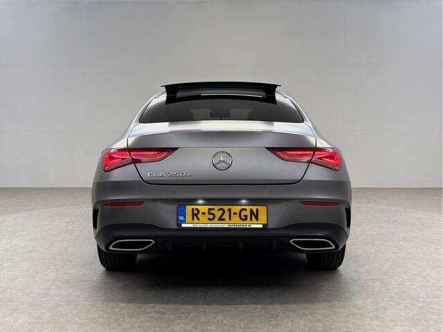 Mercedes-Benz CLA-KLASSE 250 e AMG Limited Designo Matt | Pano | Sfeerverl. | Virtual | Camera | Multibeam | Cruise | Parkeersens. | Dodehoek