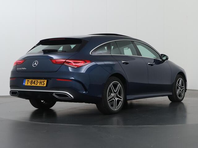 Mercedes-Benz CLA-KLASSE Shooting Brake 250 e AMG Line | Panoramadak | Stoelverwarming | Achteruitrijcamera | Keyless | Sfeerverlichting |