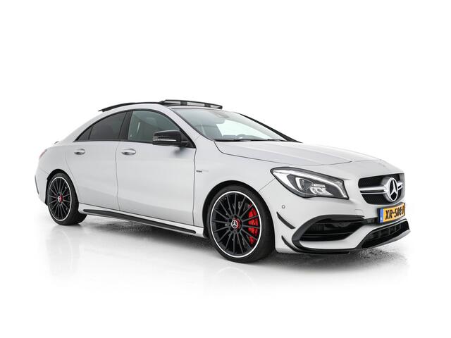 Mercedes-Benz CLA-KLASSE AMG 45 4MATIC Ambition Aut. *PANO | RECARO-SEATS | LUXURY-LEATHER | FULL-LED | MEMORY-PACK | HARMAN/KARDON | KEYLESS | HEATED-SPORTSEATS | NAVI-FULLMAP | 19''ALU*