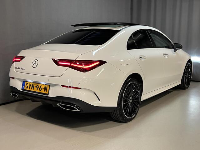 Mercedes-Benz CLA-KLASSE 250 e AMG Line FACELIFT 19"/Panoramadak/Matrix LED/Stoel + stuurverwarming/Apple Carplay & Android Auto/Adaptieve cruise/Dodehoek