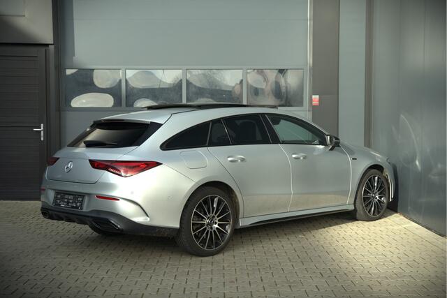 Mercedes-Benz CLA-KLASSE Shooting Brake 250 e Edition | AMG Line | Panoramadak | Stoelverwarming | Camera | Keyless | Ambiance Verlichting | Cruise Control | Multibeam LED | BTW |