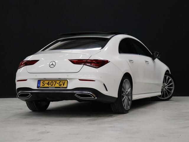Mercedes-Benz CLA-KLASSE 200 Premium Plus [SCHUIFKANTELDAK, BURMESTER SOUND, APPLE CARPLAY, ANDROID, SFEERVERLICHTING, CAMERA, STOELVERWARMING, LEDVERLICHTING, CRUISE, CLIMATE, NIEUWSTAAT]