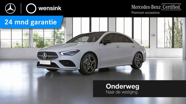 Mercedes-Benz CLA-KLASSE 200 Business Solution AMG | Night | Panoramadak | Memory | Keyless | Multibeam | Stoelverwarming | Sfeerverlichting |