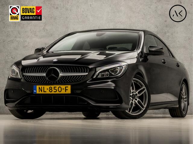 Mercedes-Benz CLA-KLASSE 180 AMG Sport Automaat (GROOT NAVI, LEDER/ALCANTARA, DIAMOND GRILL, GETINT GLAS, SPORTSTOELEN, CRUISE, ZWART HEMEL, LED KOPLAMPEN, NIEUWSTAAT)