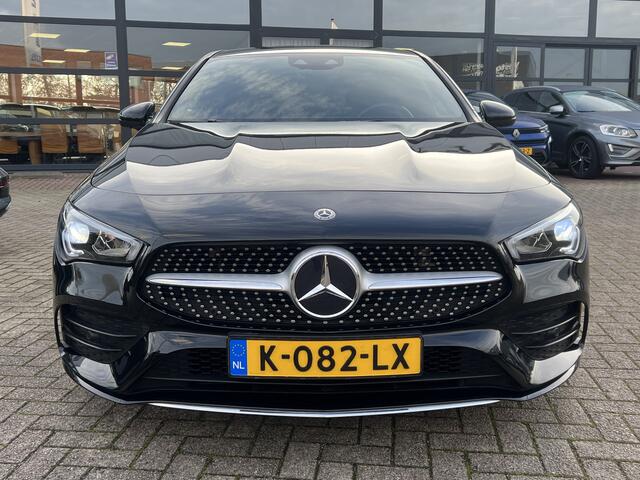 Mercedes-Benz CLA-KLASSE Shooting Brake 220 Automaat 190 pk AMG Line Navigatie Trekhaak Carplay Widescreen Sportstoelen Camera Sfeerverlichting Sportstuur Extra Getint Glas NL Auto