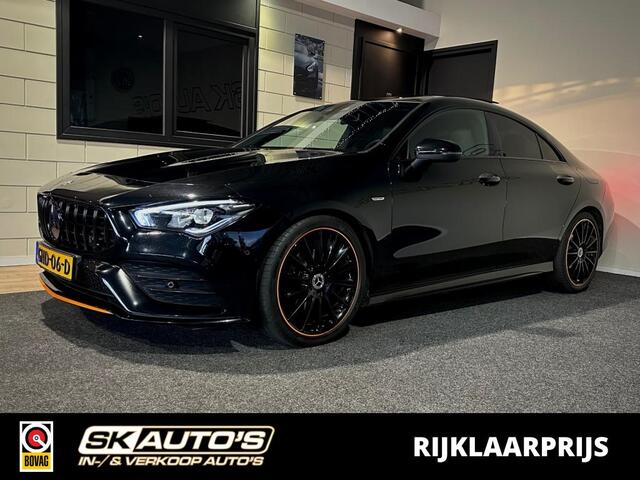 Mercedes-Benz CLA-KLASSE 180 BUS. SOL. AMG l PANO l BURMEST l ORANGE ED l STOELVERW l SFEER l