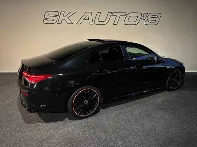 Mercedes-Benz CLA-KLASSE 180 BUS. SOL. AMG l PANO l BURMEST l ORANGE ED l STOELVERW l SFEER l