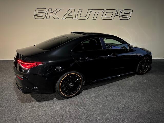 Mercedes-Benz CLA-KLASSE 180 BUS. SOL. AMG l PANO l BURMEST l ORANGE ED l STOELVERW l SFEER l