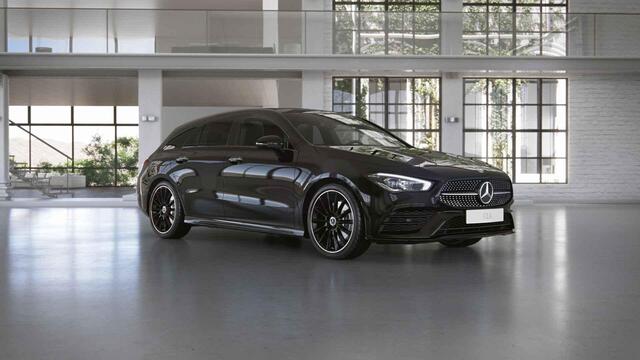 Mercedes-Benz CLA-KLASSE Shooting Brake 250 e AMG Line | Night | Panoramadak | Sfeerverlichting | Stoelverwarming |