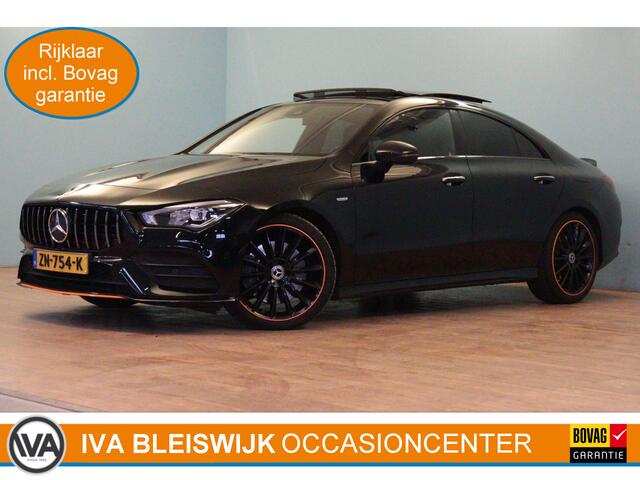 Mercedes-Benz CLA-KLASSE 250 Premium Orange Edition | NAVI | CAMERA + PDC | SCHUIF / KANTELDAK | STOELVERW | AMBIENT LIGHT |