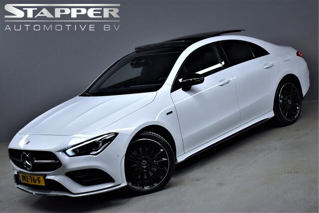 Mercedes-Benz CLA-KLASSE 250 e 218pk AMG-Line Limited 1e Eig. Dealer OH Pano/Sfeer/Virtual/Camera/Navi/Stoelverw./Pdc/Cruise/Lmv19"