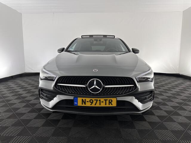Mercedes-Benz CLA-KLASSE Shooting Brake 180 Business Solution AMG (INCL-BTW) *PANO | LEATHER-MICROFIBRE | FULL-LED | AMBIENTLIGHT | BLINDSPOT | HEATED-SPORTSEATS | WIDESCREEN-DIGICOCKPIT | DAB+ | NAVI-FULLMAP | CAMERA | PRIVACYGLASS | 18''ALU*