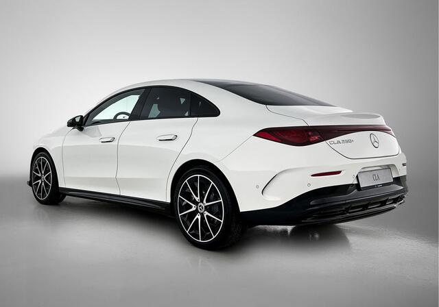 Mercedes-Benz CLA-KLASSE 250+ Launch Edition 85 kWh | Panoramadak | Multibeam LED | GUARD 360° vehicle protection | Smartphone Integratie | Memorypakket voorstoelen | Adaptieve cruisecontrol | 19 inch AMG velgen | Sierdelen aluminium |